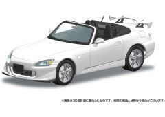 Aoshima 1/24 Raku-Pla Snap Car No.10-GW AP2 S2000 Type S 2007 Grand Prix White, AOS69967, 