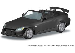 Aoshima 1/24 Raku-Pla Snap Car No.10-BB AP2 S2000 Type S 2007 Berlina Black, AOS69974, 