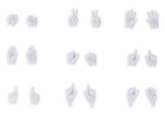 Kotobukiya 1/1 Megami Device M.S.G 09 Hand Set Skin Color WHITE, KBY93793, 