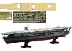 Fujimi 1/700 IJN Series No.22 EX-4 Japanese aircraft carrier Kaga Full Hull Model Special Edition (with Etched Parts And Wooden Deck Stickers), FUJ52531, 