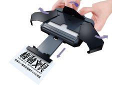 Bandai mobile stationery Automatic Transformation Card Case Black Color, BAC42179,