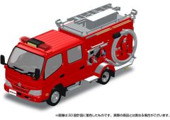 Aoshima 1/32 Raku-Pla Snap Kit No.33-FP Morita Miracle Light CD-I Pumper Fire Truck, AOS00087, 