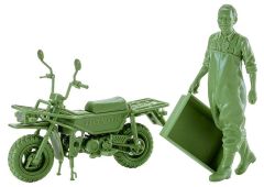 MAX Factory1/20 PLAMAX MF-104 Rider's portrait Honda MOTRA Green, MAX15650, 
