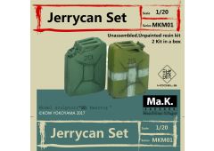 1/20 Ma.k Jerrycan Set (2qties), MKT31199, by Makoto Models