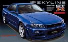 Fujimi 1/24 Successive Skyline GT-R Famous Car Set (BNR32/BNR33/BNR34), FUJ39923, by FUJIMI