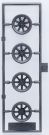 Fujimi 1/24 RS WATANABE & RACING SLICK 15-INCH, FUJ93564, by FUJIMI