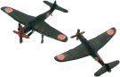 Fujimi 1/700 Special Series No.206 IJN carrier-based aircraft Set 3 (Late Wartime) (Standard Edition), FUJ34193, 