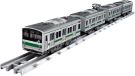 TAKARA TOMY Plarail Real Class Series 205 Commuter Train (Saikyo Line), TAK82637, 