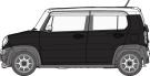 Fujimi 1/24 Car NEXT Series No.11 EX-5 Suzuki Hustler (J STYLE/Bluish Black Pearl 3), FUJ66783, 