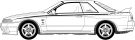 Fujimi 1/12 AXES Series No.2 EX-1 Skyline GT-R '89 Nismo S-Tune (BNR32) Special Edition (with Driver Parts), FUJ42241, 