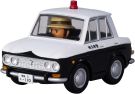TAKARA TOMY QV-09 Q VILLAGE Lupin III: The Castle of Cagliostro Nissan Bluebird Police Car, TAK95613, 