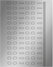 Fujimi 1/24 Detail-up Series No.48 Car Model Mirror Sticker (T-1), FUJ17300, 
