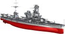 Fujimi 1/700 IJN Series No.57 Japanese battleship Hyuga, FUJ52579, 