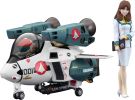 Hasegawa 1/24 Misa Hayase w/VF-1S Super Valkyrie Egg Plane (Macross), HAS58998, by HASEGAWA