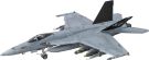 Platz1/72 US Navy Carrier Fighter F/A-18E Super Hornet VFA-103 Jolly Rogers w/Masking Sticker, PLZ34841, 