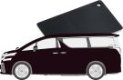 Fujimi1/24 Body Painted Series (Snap type) No.3 Toyota Vellfire ZA G EDITION (Burning Black Crystal Shine Glass Flake), FUJ66691, 