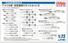 Fine Molds 1/72 U.S. Air-to-Air Missile Set #3, FIN11056,