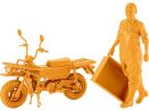 MAX Factory1/20 PLAMAX MF-104 Rider's portrait Honda MOTRA Yellow, MAX15643, 