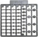 KotobukiyaPlastic Unit P102 Rivet (Reissue), KBY96770, 