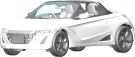 Fujimi1/24 Car NEXT Series No.30 Honda S660 (Early Model/Alpha/Premium Star White Pearl), FUJ66745, 
