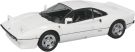 Aoshima1/32 Raku-Pla Snap Kit No.28-WE Ferrari GTO (White), AOS01824, 