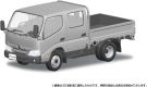 Aoshima1/32 Raku-Pla Snap Kit No.31-SV Hino Dutro Double Cab (Silver), AOS00117, 