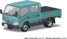 Aoshima1/32 Raku-Pla Snap Kit No.31-TE Hino Dutro Double Cab (Turquoise), AOS00124, 