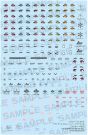 Kotobukiya 1/1 Megami Device M.S.G Yggdrasis Garm Ripper Avalanche Eye Decal Set, KBY86917, 