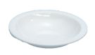 Wave White paint dish (6 pieces) ② Asamaru bottom OM 183, WAV21837, by WAVE