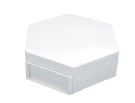 Wave Hexagon base (white) KF022, WAV30229, by WAVE