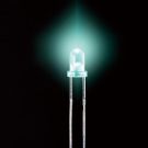 Mineshima Japan LED 3φ (green) 5pcs, MNSHP-26, by MINESHIMA