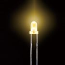 Mineshima Japan LED 3φ (yellow) 5pcs, MNSHP-25, by MINESHIMA