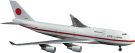 Hasegawa  1/200 Japanese government aircraft B747-400, HAS9, by HASEGAWA