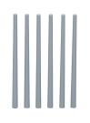 Wave Material series plastic Material Taper round bar 【Gray】 4.0 → 6.0 mm 6 pieces OM334, WAV23343, by WAVE
