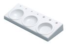 Wave White paint dish & holder OM181, WAV21813, by WAVE