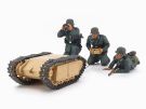 Tamiya 1/35 SCALE GERMAN ASSAULT PIONEER TEAM & GOLIATH SET, TAM53576, by TAMIYA