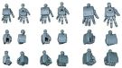 Bandai 1/144 HGBC Jigen Build Knuckles "Kaku", BAN88128, by BANDAI
