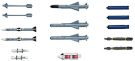 Hasegawa  1/48 Air Self-Defense Force Weapon set Ha A, HASX48-10, by HASEGAWA