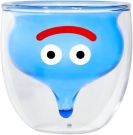 SQUARE ENIX Smile Slime Double Wall Glass Slime Blue, SQE48716, by SQUARE ENIX