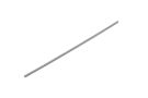 Wave Material series plastic Round bar 【Gray】 3.0 mm 6 pieces OM 263, WAV22636, by WAVE