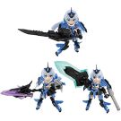 Mega House DESKTOP ARMY FRAME ARMS GIRL KT-116F STYLET SERIES: 1BOX (3PCS), MEG27501, by MEGAHOUSE