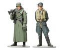 Tamiya 1/35 Military Miniature Series GERMAN MACHINE GUNNER & LUFTWAFFE ACE PILOT 2PCS, TAM96417, by TAMIYA
