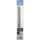 Wave Material series plastic  material gray 1/4 round bar 3.0 mm 6 pieces OM323, WAV23237, by WAVE