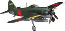 Hasegawa  1/48 Kawanishi N1K1-Ja local fighter Shiden 11-inch armor, HASJT89, by HASEGAWA