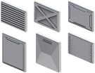 Bandai Builders Parts HD MS Panel 01, BAN19532, by BANDAI