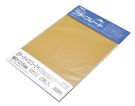 Wave Material series plastic plate B 5 dark yellow Thickness: 0.5 mm 2 pieces OM207, WAV22070, by WAVE