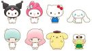 MegaHouse CHOKORIN MASCOT SANRIO CHARACTERS: 1BOX (8PCS), MEG28669, by MEGAHOUSE