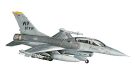 Hasegawa 1/72 D14 F-16B Plus Fighting. Falcon plastic kit, HAS14442, by HASEGAWA