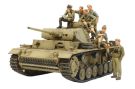 Tamiya 1/35 Military collection series PANZERKAMPFWAGEN III AUSF.L WITH ROMMEL AND DAK TANK CREW, TAM24057, by TAMIYA