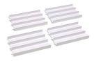 Tamiya Mini 4WD JAPAN CUP JUNIOR CIRCUIT STRAIGHT SECTION SET (WHITE, 4PCS.), TAM95744, by TAMIYA